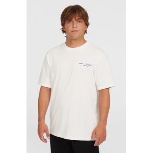 O´neill - Retro Back Print - T-shirt - Zwart - 100% Katoen