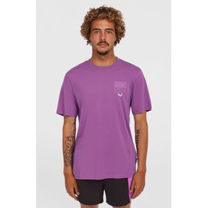 O'Neill Retro Graphic T-shirt  - Heren - Paars - Maat: S