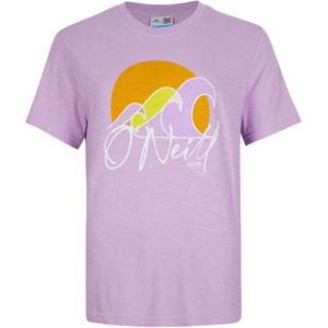O'Neill Luano Graphic T-shirt  - Dames - Paars - Maat: S