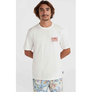 O'Neill - Men Beach Graphic - T-Shirt - Snow White - Katoen