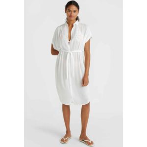 O'Neill Cali Beach Shirt Dress  - Dames - Wit - Maat: L