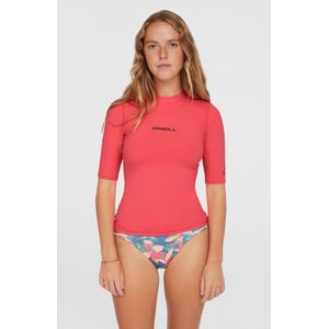 O'Neill Essentials Korte Broek-sleeve Rash Guard  - Dames - Roze - Maat: S