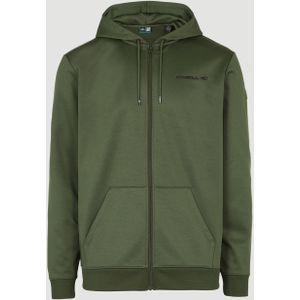 O'Neill Rutile Full Zip Hoodie Fleece  - Heren - Groen - Maat: L