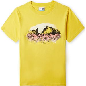 O'Neill Sefa Graphic T-shirt  - Meisjes - Geel - Maat: 176