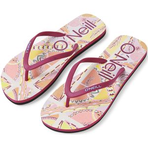 O'Neill Profile Graphic Teenslippers  - Dames - Geel - Maat: 42