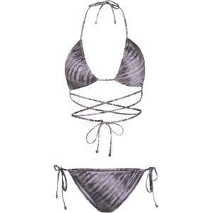 O'Neill Kat Becca Women Of The Wave Triangle Bikini Set  - Dames - Grijs - Maat: 36