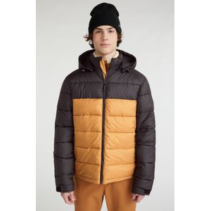 O'Neill O'riginals Puffer Jas  - Heren - Bruin Mix - Maat: XXL