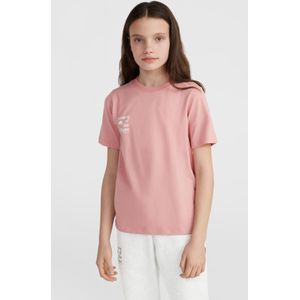 O'Neill Women Of The Wave T-shirt  - Meisjes - Roze - Maat: 152