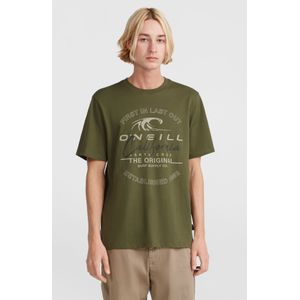 O'Neill Cali Wave T-shirt  - Heren - Groen - Maat: M
