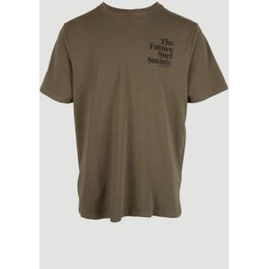 O'Neill Future Surf Society T-shirt  - Heren - Groen - Maat: S