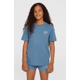 O'Neill Script T-shirt  - Meisjes - Blauw - Maat: 152