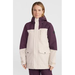 O'Neill Utility Hybrid Ski Jas  - Dames - Beige Mix - Maat: XL