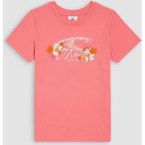 O'Neill Sefa Graphic T-shirt  - Meisjes - Roze - Maat: 176