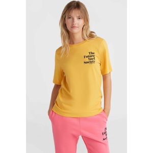 O'Neill Future Surf Society Regular T-shirt  - Dames - Geel - Maat: S