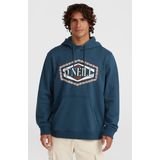 O'Neill Front Print Hoodie  - Heren - Blauw - Maat: S