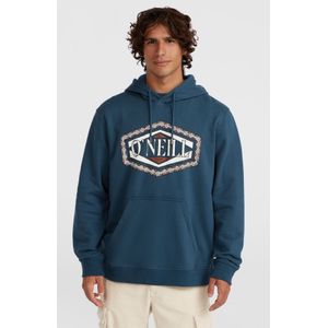 O'Neill Front Print Hoodie  - Heren - Blauw - Maat: S