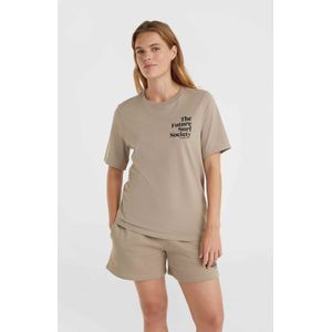 O'Neill Future Surf Society Regular T-shirt  - Dames - Bruin - Maat: L