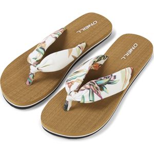 O'Neill Ditsy Sun Bloom™ Teenslippers  - Dames - Wit - Maat: 36