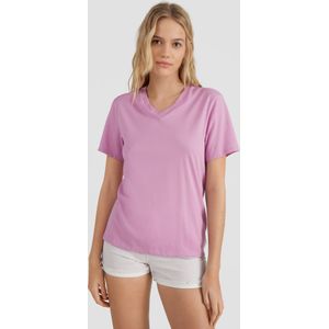 O'Neill Essentials V-neck T-shirt  - Dames - Paars - Maat: XL