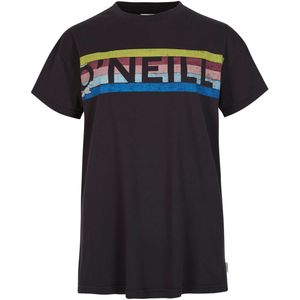 O'Neill Connective Graphic Long T-shirt  - Dames - Zwart - Maat: XL
