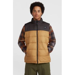 O'Neill O'riginals Puffer Vest  - Heren - Bruin Mix - Maat: XXL