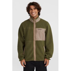 O'Neill High-pile Full-zip Fleece  - Heren - Groen - Maat: S