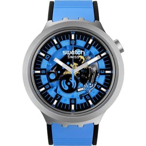 Swatch Big Bold Irony SB07S106 Blue daze Horloge