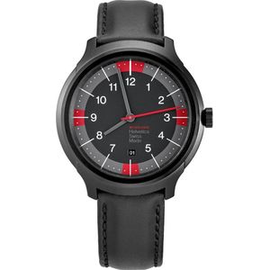 Mondaine Helvetica MH1.B1222.LB Helvetica No1 Bold Horloge