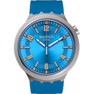 Swatch Big Bold Irony SB07S115 Blue In The Works Horloge