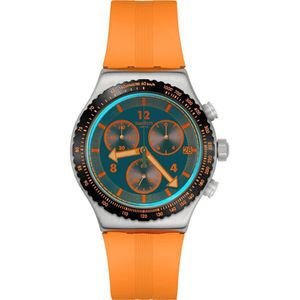 Swatch Irony - Chrono New YVS529 Tangerine Tiger Horloge