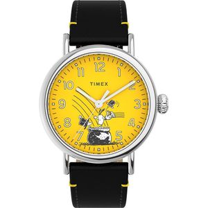 Timex X Peanuts TW2V60400 Timex x Peanuts 'Snoopy St Patrick's Day' Horloge