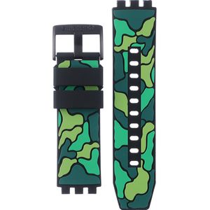 Swatch Plastic - BigBold - SB0/SO27 ASB02B409 SB02B409 Escapejungle band