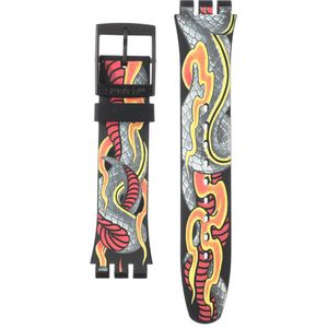 Swatch Plastic - Originals Large (41mm) SUO/SO29/SO32 ASUOZ151 SUOZ151 Fired Snake band