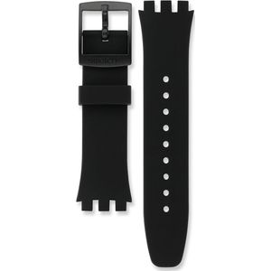 Swatch Plastic - New Chrono - SUS ASUSB400 Black Efficiency band