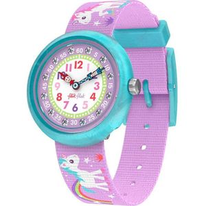 Flik Flak 3+ Story Time FBNP033 Sunny Hours - Magical Unicorns Horloge