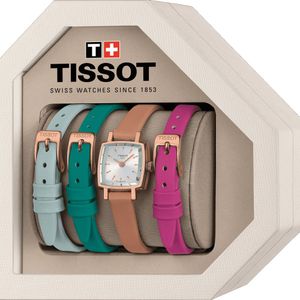 Tissot - Polshorloge - Roestvrijstaal - Leren Band - Saffierglas - 3ATM