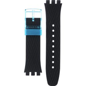 Swatch Plastic - New Chrono - SUS ASUSS402 SUSS402 Blue Tire band