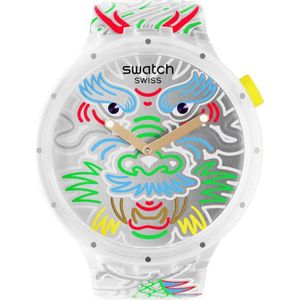 Swatch Big Bold SB05Z102 Dragon in cloud Horloge