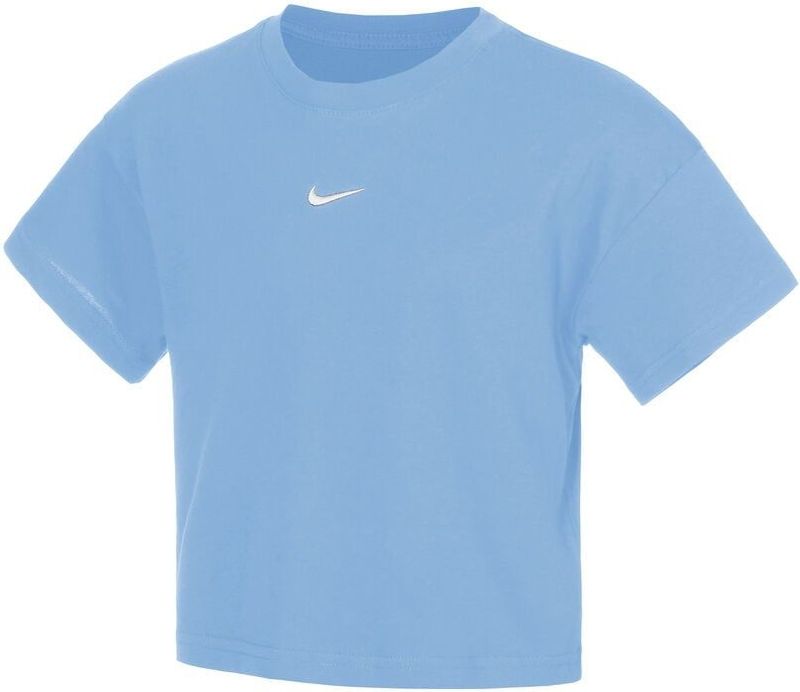 Nike Boxy Essential T-Shirt Mädchen in blau, Größe: M