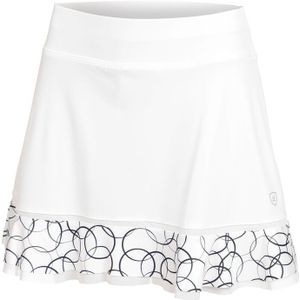Limited Sports Flounce Rock Damen in weiß, Größe: XXL