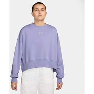 Nike Sportswear Phoenix Fleece Oversized Crew Sweatshirt Damen in lila, Größe: M