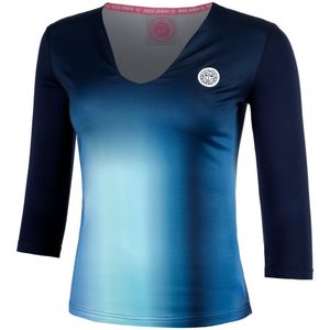BIDI BADU Spectrum V-Neck Longsleeve Damen in dunkelblau