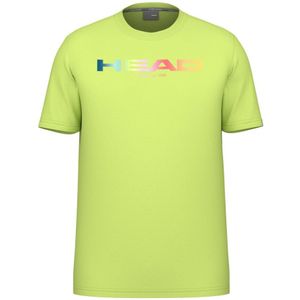 HEAD Rainbow T-Shirt Herren in limette, Größe: S