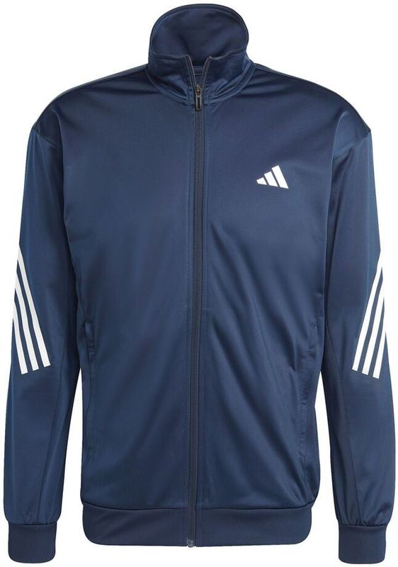 adidas 3-Stripes Knit Trainingsjacke Herren in dunkelblau