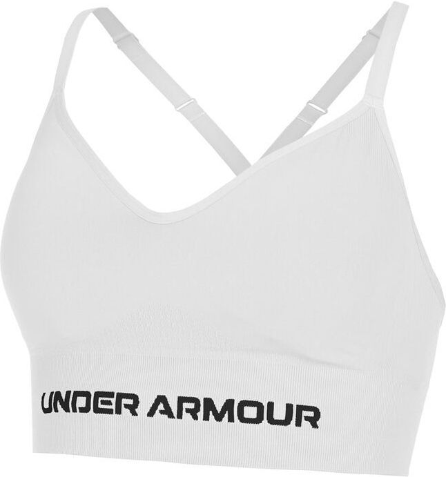 Under Armour Vanish Seamless Sport-BH Damen in weiß, Größe: L