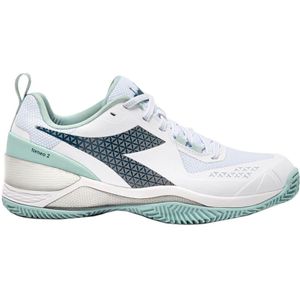 Diadora Blushield Torneo 2 Sandplatzschuh Damen in weiß, Größe: 42.5