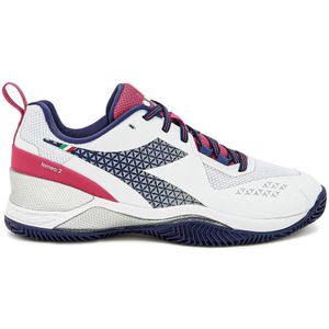 Diadora Blushield Torneo 2 Sandplatzschuh Damen in weiß