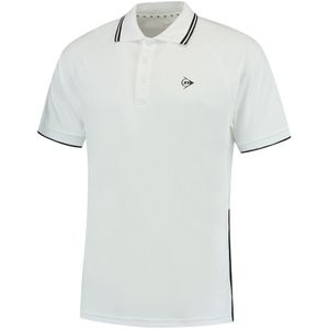 Dunlop Polo Herren in weiß, Größe: M