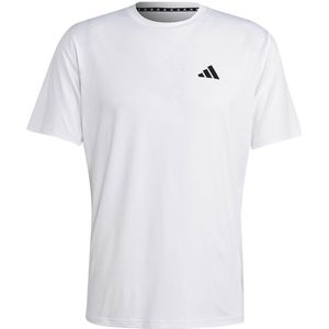 adidas Essentials Stretch T-Shirt Herren in weiß, Größe: S