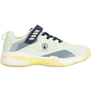 Quiet Please Match Velcro Clay Sandplatzschuh Kinder in limette, Größe: 30